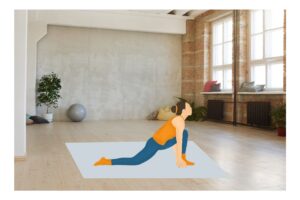 Aswha sanchalasana o posizione equestre