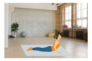 Urdhva mukha svanasana o posizione del cane a testa in su